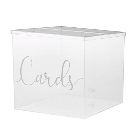 clear card box hobby lobby.